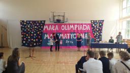 Antoni Kordos zajął 2 miejsce w Warszawskim Konkursie &quot;Mała Olimpiada Matematyczna&quot; - gratulujemy